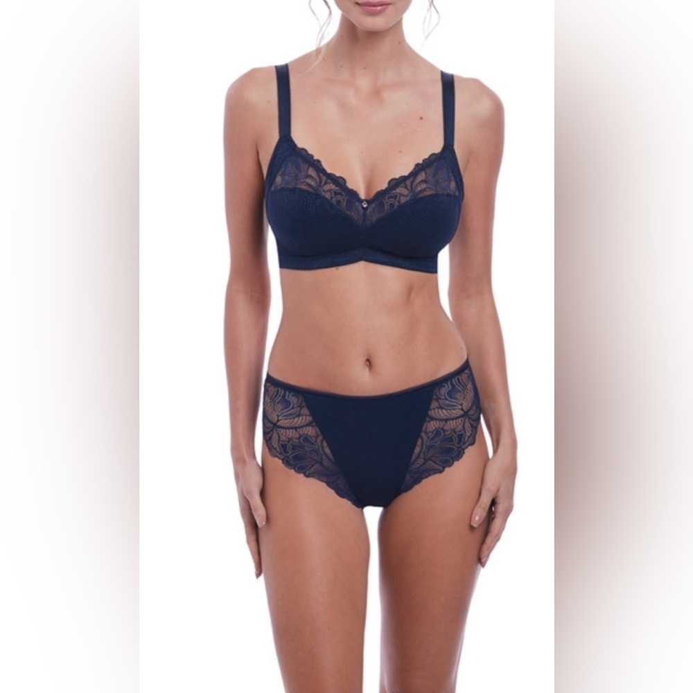 Fantasie Memoir Soft Cup Bra in Navy - Picture 3 of 7